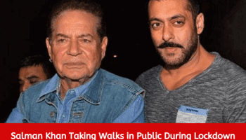 Salman Khan Taking Walks in Public During Lockdown