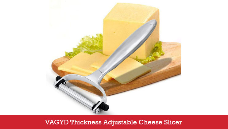 VAGYD Thickness Adjustable Cheese Slicer