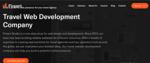 travel website development