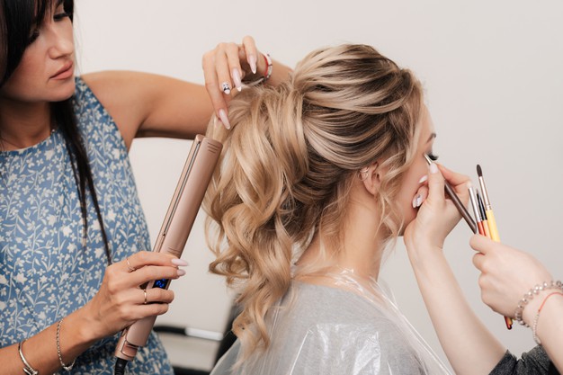 Wedding makeup artist: