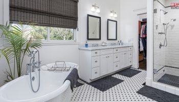 types of bathroom tiles