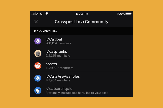 Crosspost Mobile App