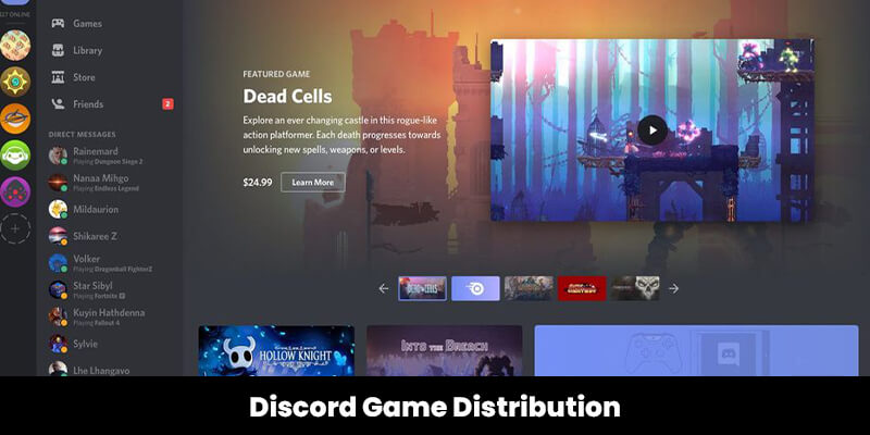 Discord Game Distribution