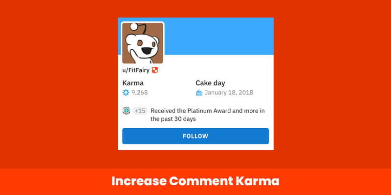 Increase Comment Karma