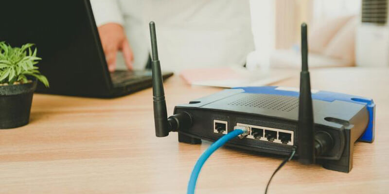 the connection between your access point router or cable modem and the internet is broken