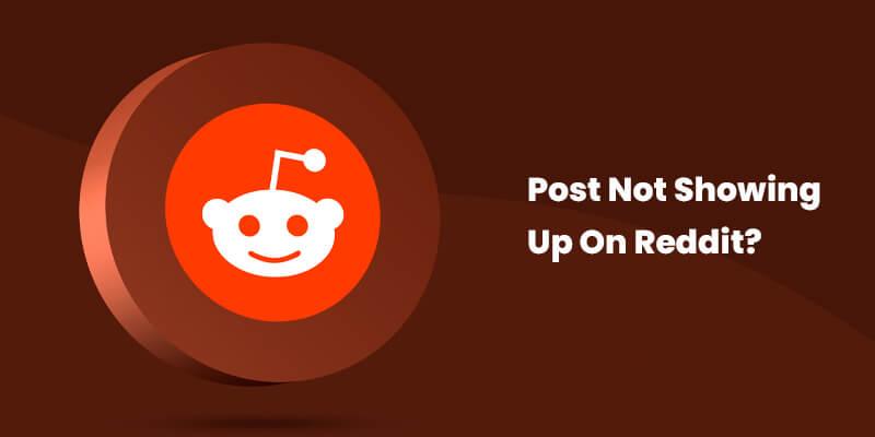 post not showing up on Reddit