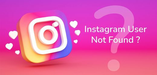 user not found Instagram