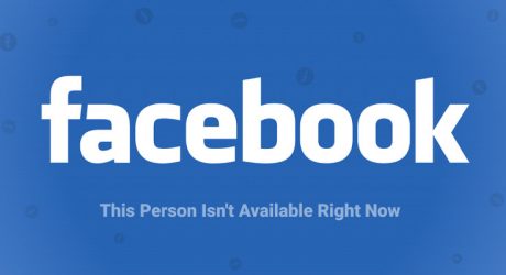Facebook this person isn't available right now