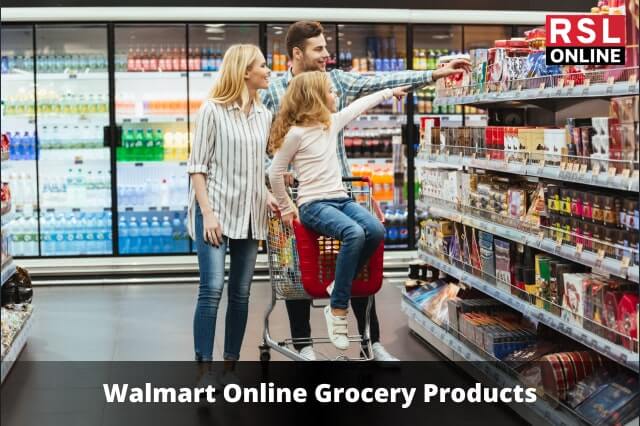 Walmart Online Grocery Products