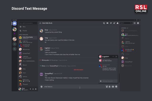 Discord Text Message