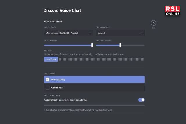 Discord Voice Chat