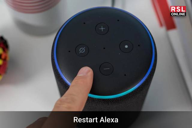 Restart Alexa