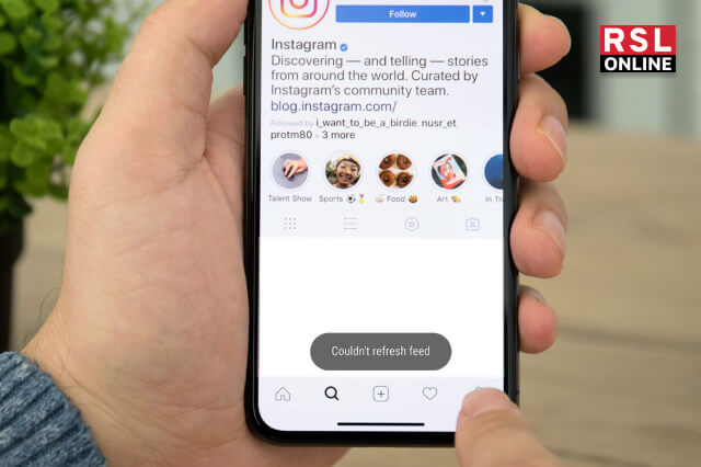 What Is Instagram Couldn't Refresh Feed