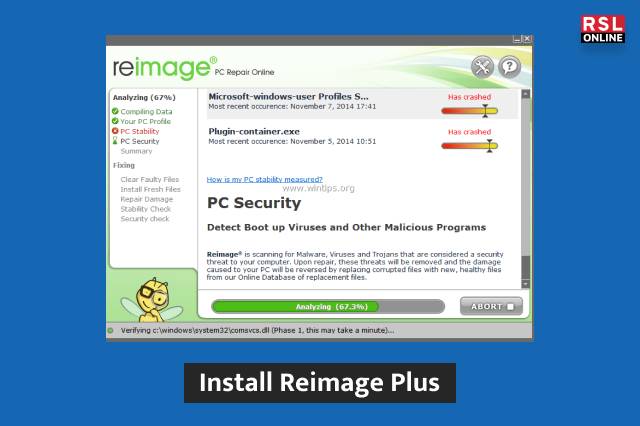 Install Reimage Plus