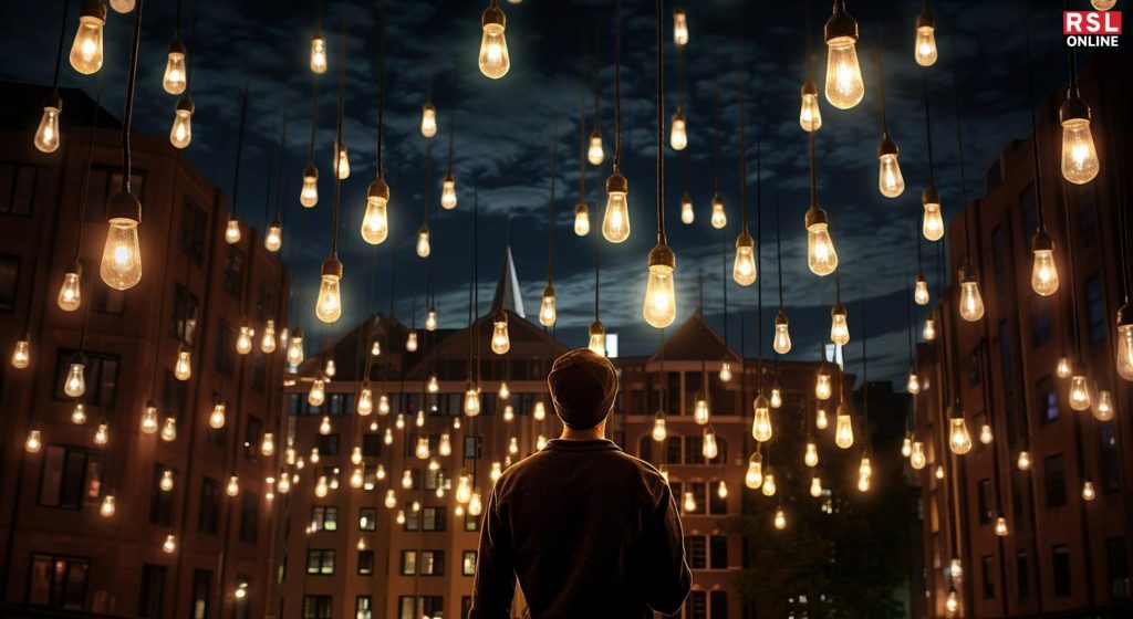 Looking at the Lights
