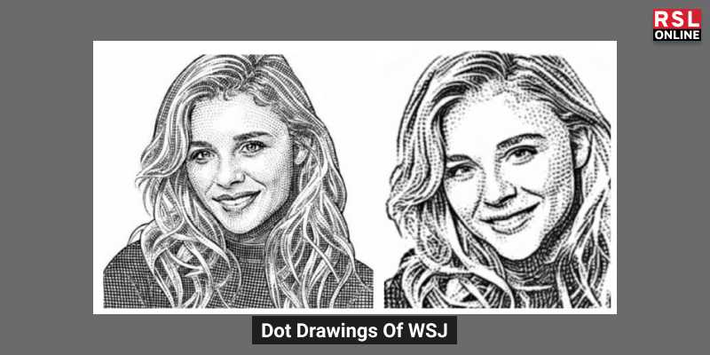 Dot Drawings Of WSJ