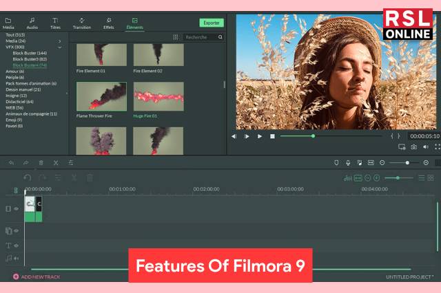 Features Of Filmora 9
