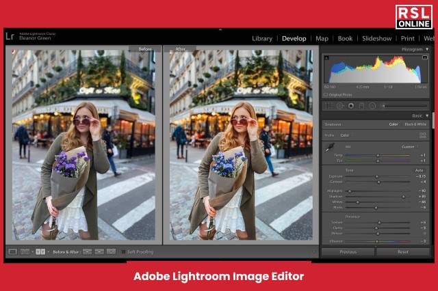 Adobe Lightroom Image Editor