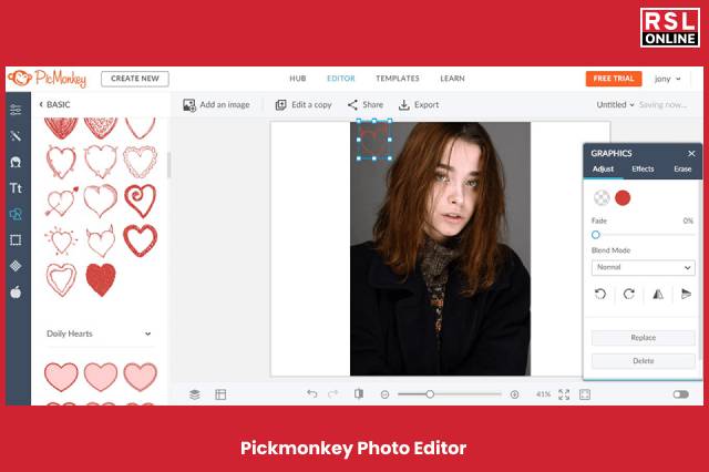 Pickmonkey Photo Editor