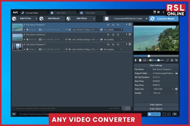 Any Video Converter