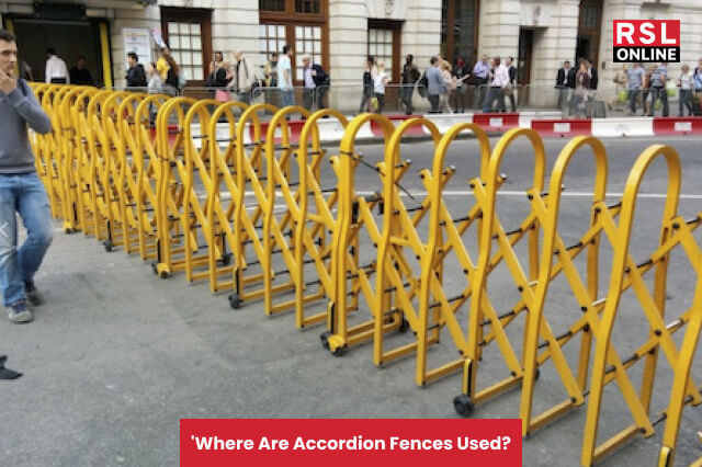 Where Are Accordion Fences Used?