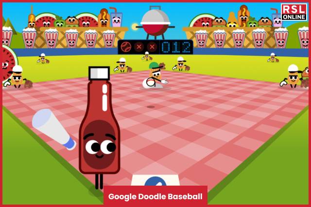 Google Doodle Baseball