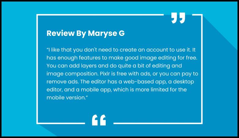 Review By Maryse G