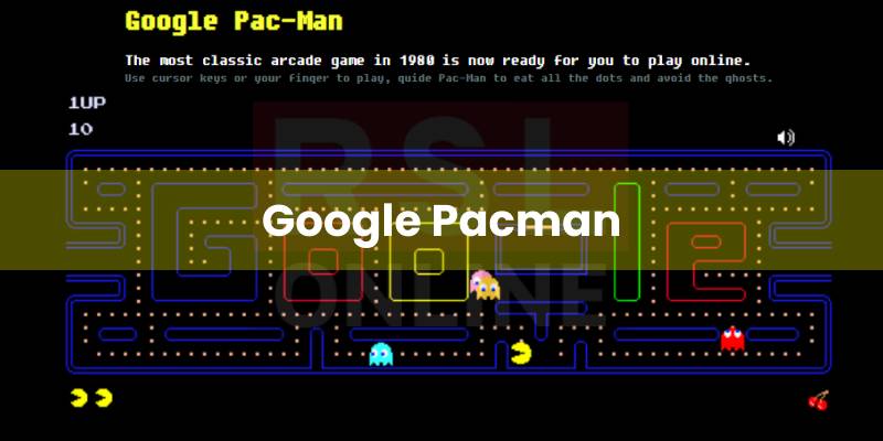 Google Pac-Man! Agora em página definitiva!