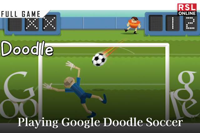 Playing Google Doodle Soccer