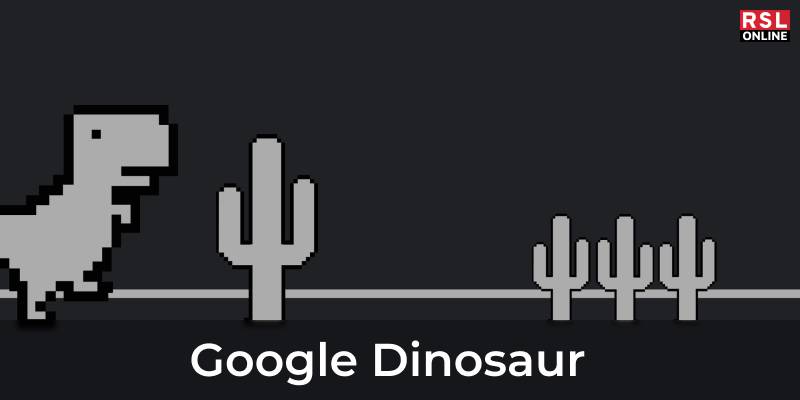 Play Chrome Dinosaur Game Online - elgooG