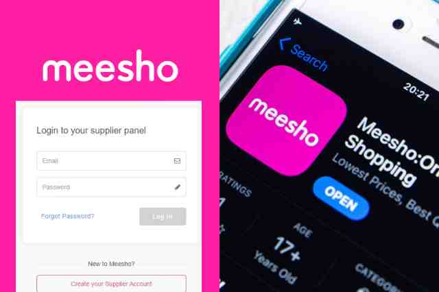 Meesho Reseller Panel Registration using phone