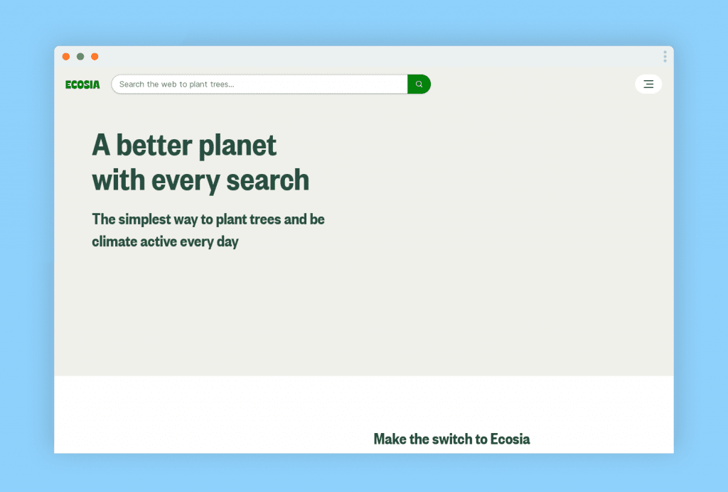 Ecosia