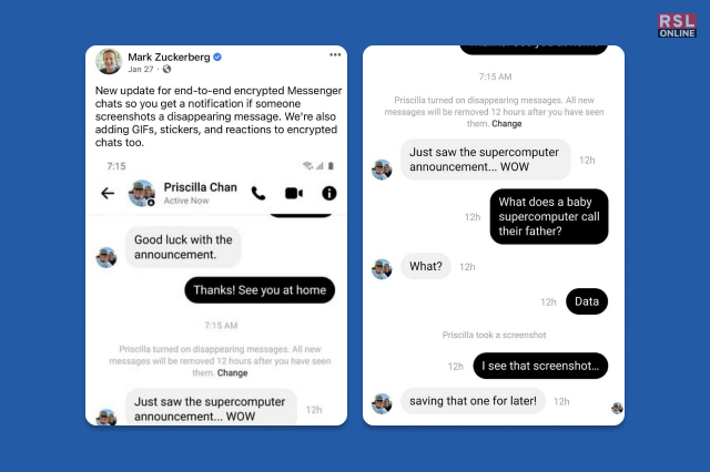 Does Facebook Messenger Notify Screenshots