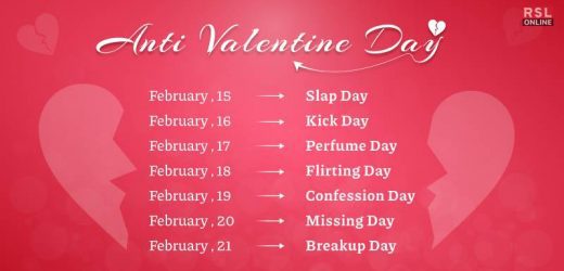 anti valentine week