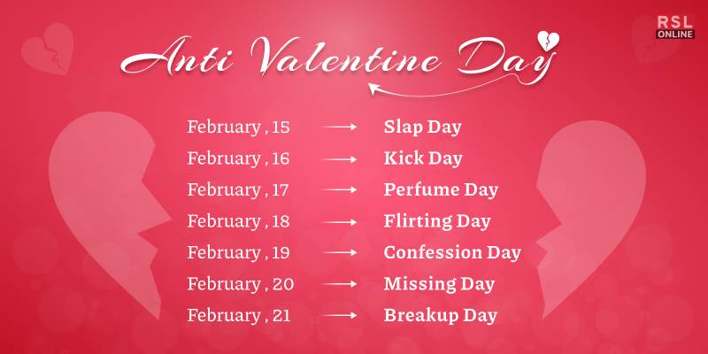 anti valentine week