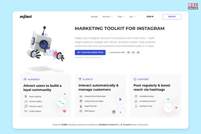 Inflact Features