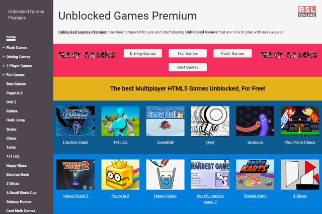 Unblocked Games