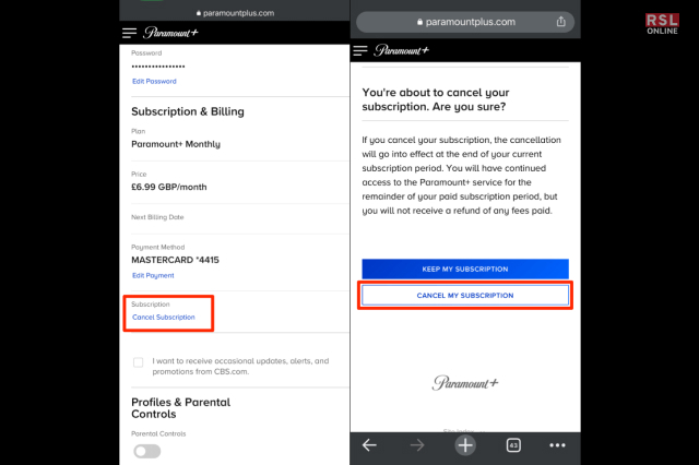 Cancel Paramount Plus For Android Devices