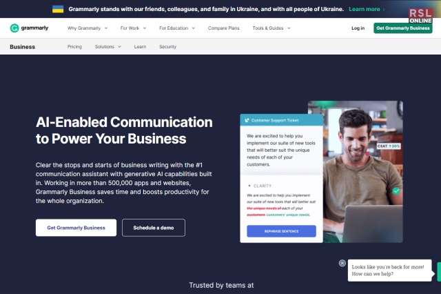 Grammarly Business