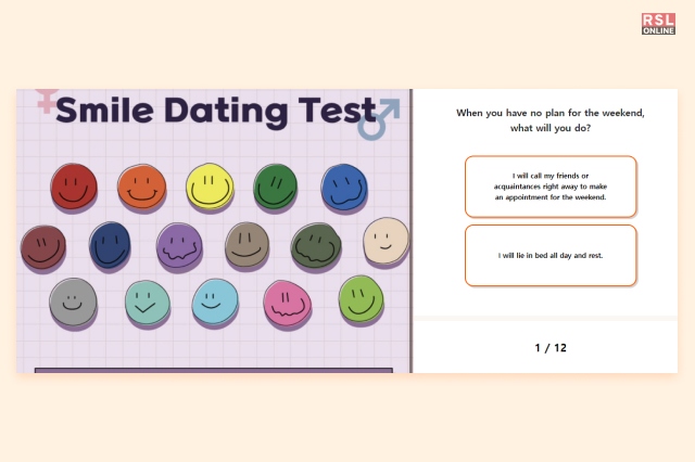 How To Take The Smile Dating Test