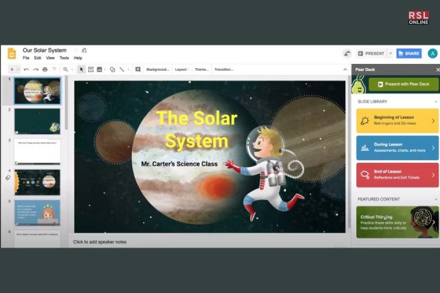 How To Create A Presentation Or Lesson On Pear Deck