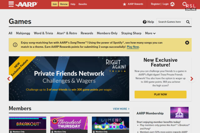 What Are Aarp Free Games