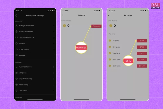 How to Purchase Coins On TikTok