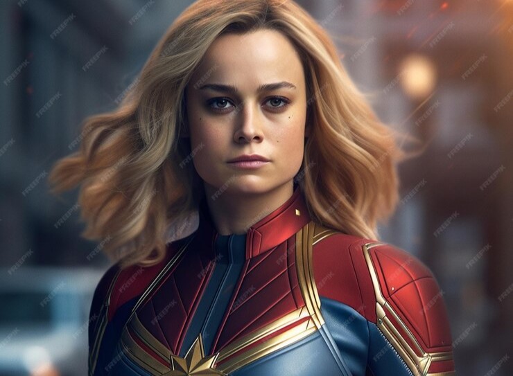 Captain Marvel Star Brie Larson