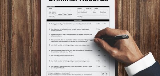Employment With A Criminal Record  