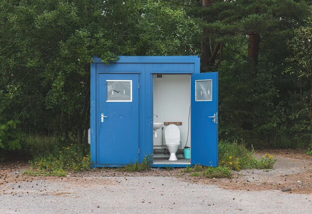 location and layout of your porta potties