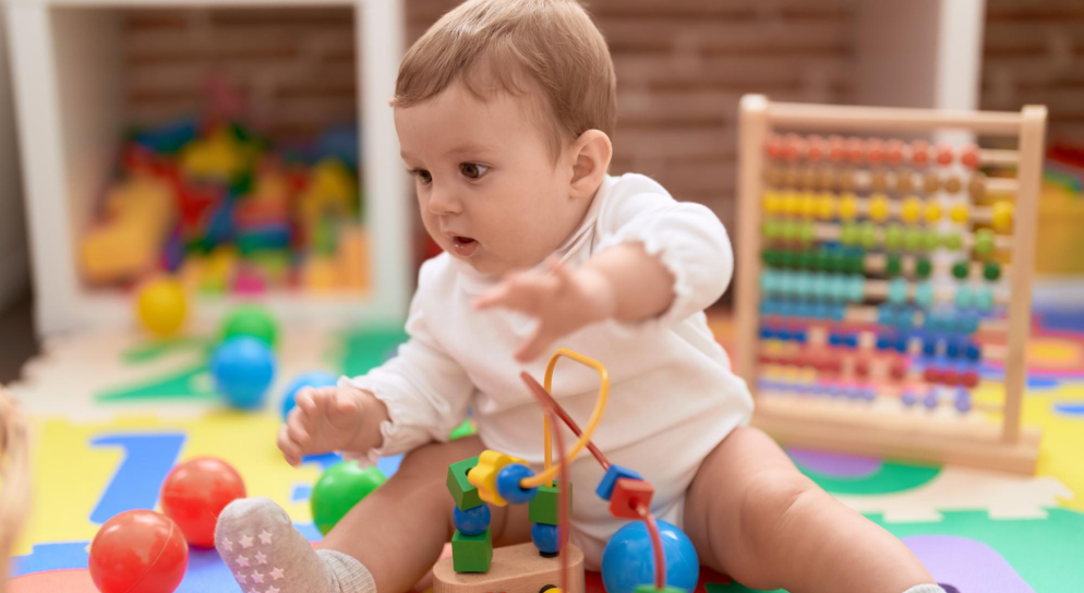 infant room at daycare