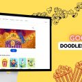 Google doodle popcorn
