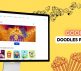 Google doodle popcorn