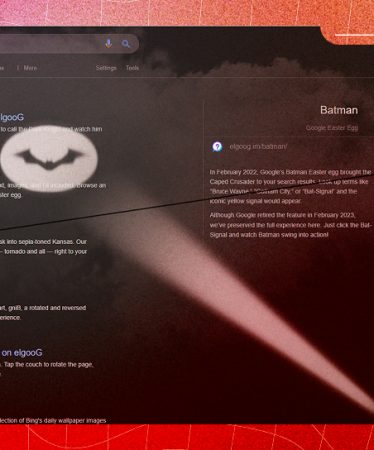 batman easter eggs google